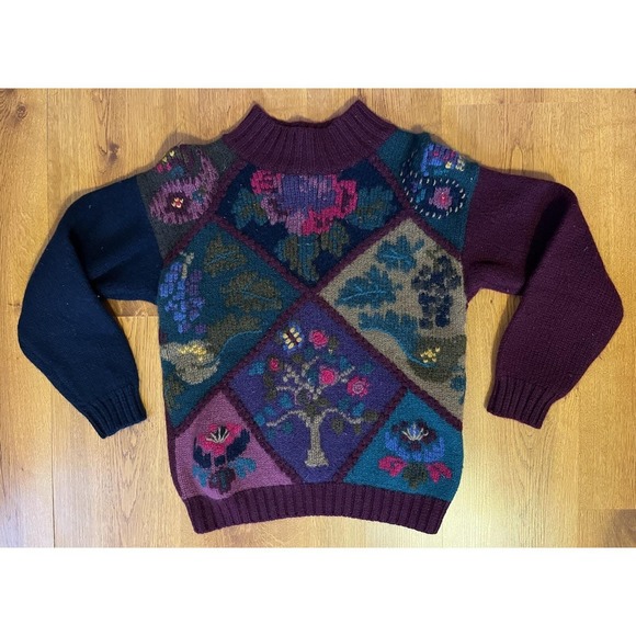 Eddie Bauer Sweaters - Vintage Sweater Eddie Bauer Wool Pullover Women's Small